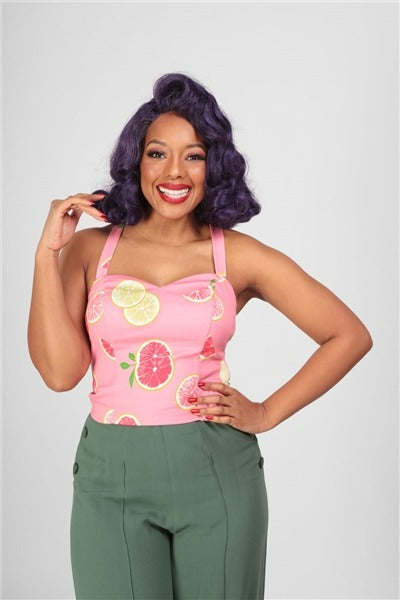 Mahina Grapefruit Top-Collectif-Miss Windy Shop