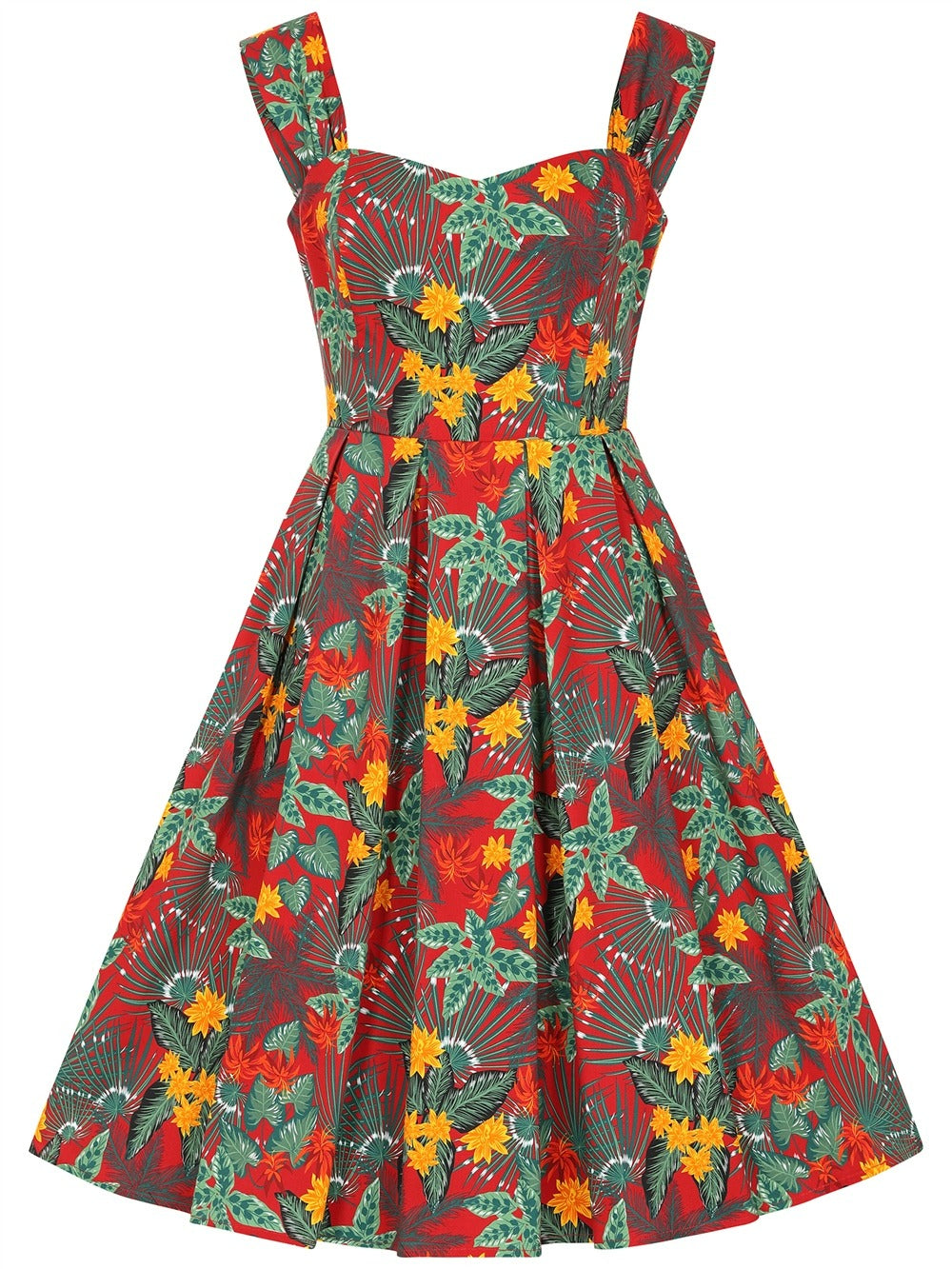 Jill Jungle Floral Kellomekko-Collectif-Miss Windy Shop