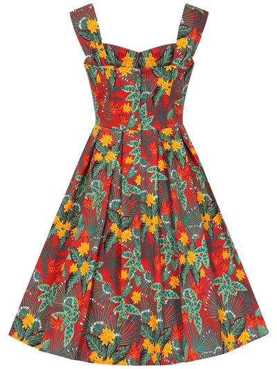 Jill Jungle Floral Kellomekko-Collectif-Miss Windy Shop