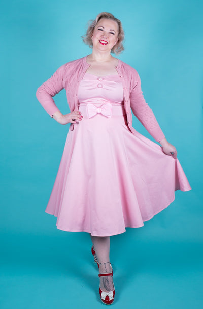 Dolores Doll Pink Kellomekko-Collectif-Miss Windy Shop