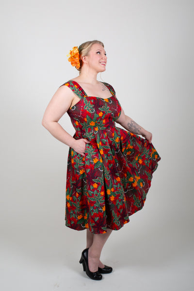 Jill Jungle Floral Kellomekko-Collectif-Miss Windy Shop