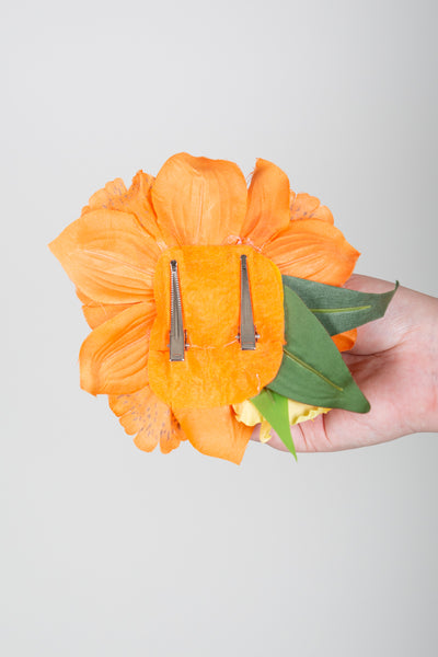 Hiuskukka Orange Sunset L-Veronica's Flowers-Miss Windy Shop