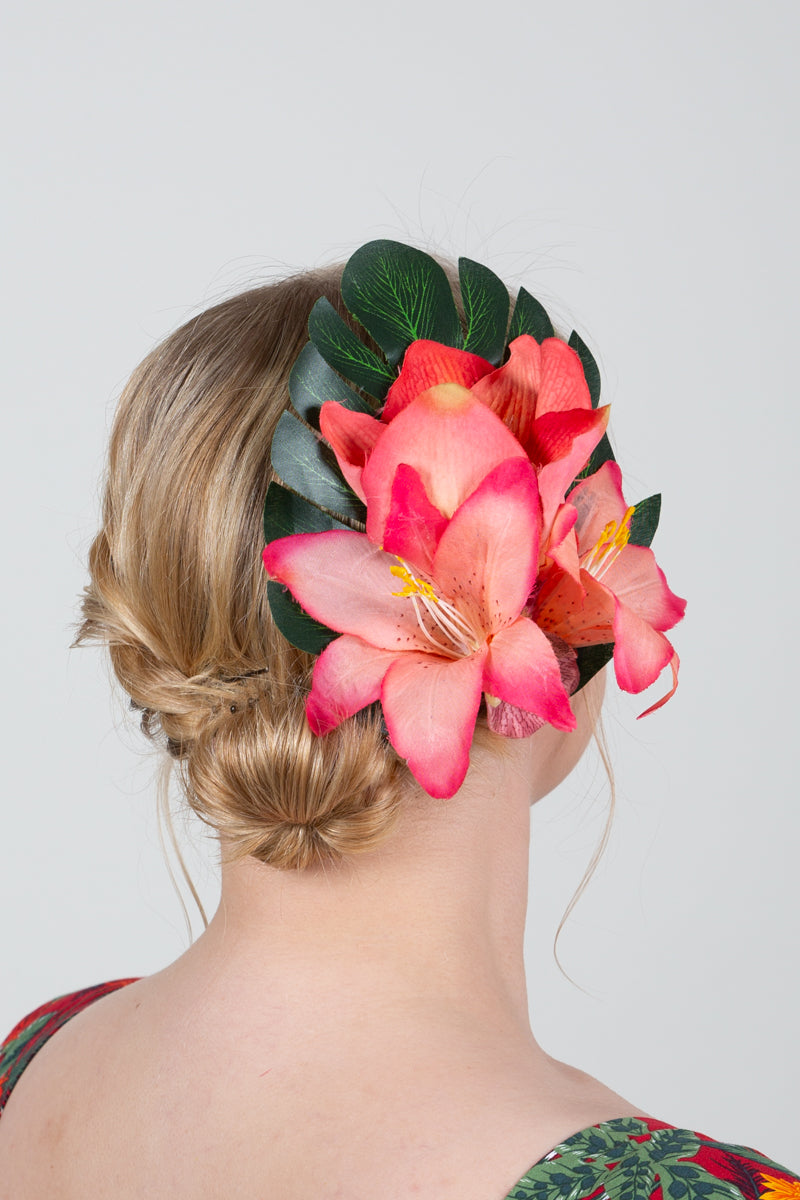 Hiuskukka Pink Passion L-Veronica's Flowers-Miss Windy Shop