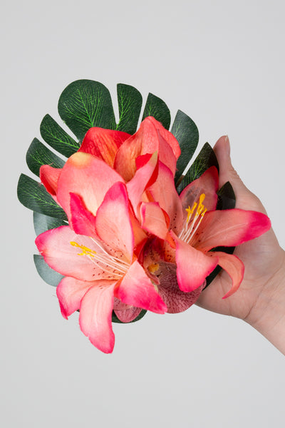 Hiuskukka Pink Passion L-Veronica's Flowers-Miss Windy Shop