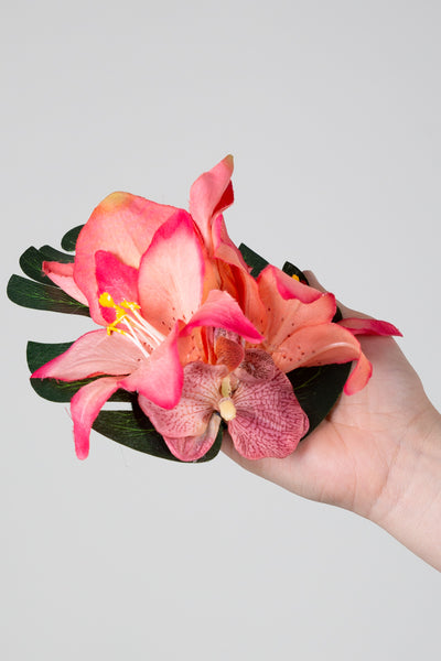 Hiuskukka Pink Passion L-Veronica's Flowers-Miss Windy Shop