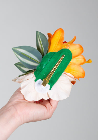Hiuskukka Cute Orange S-Veronica's Flowers-Miss Windy Shop