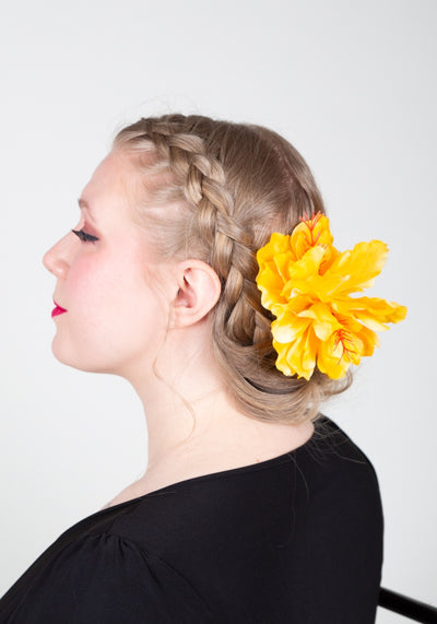 Hiuskukka Yellow Summer Style M-Veronica's Flowers-Miss Windy Shop