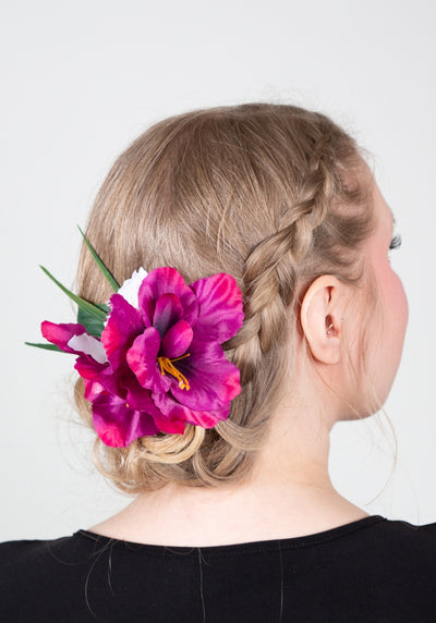 Hiuskukka Cute Purple S-Veronica's Flowers-Miss Windy Shop