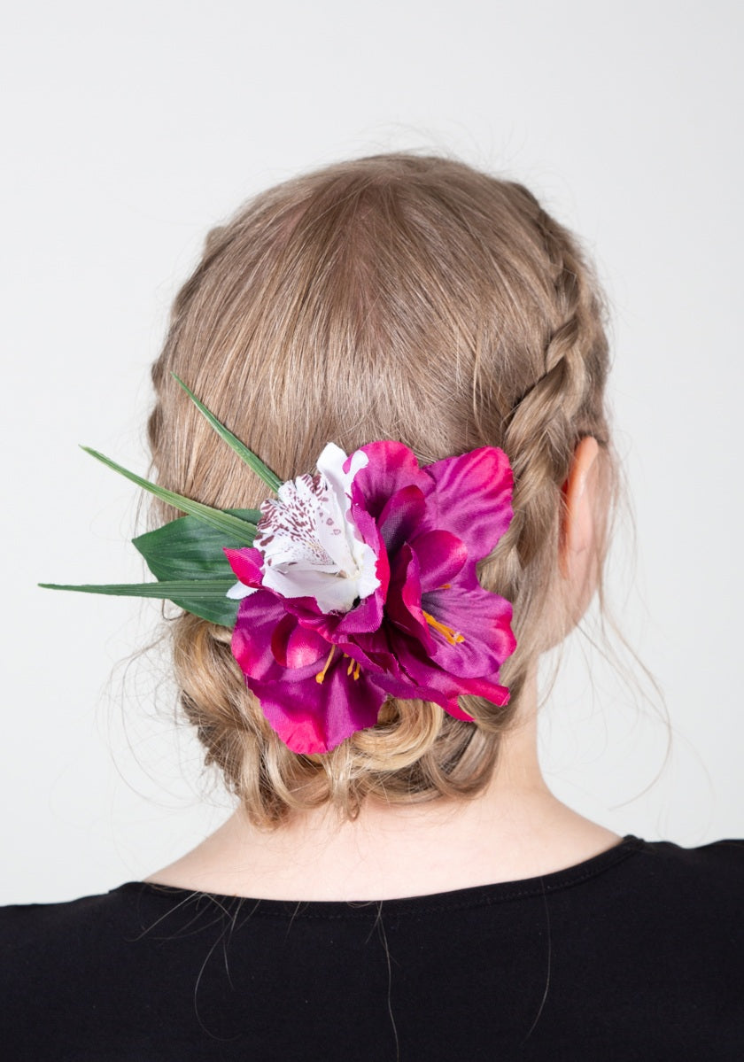 Hiuskukka Cute Purple S-Veronica's Flowers-Miss Windy Shop