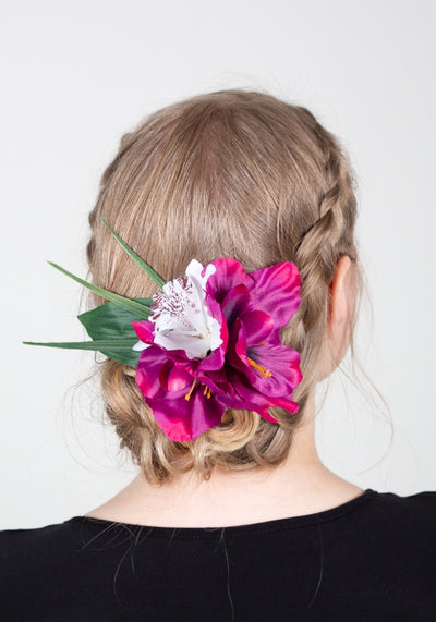 Hiuskukka Cute Purple S-Veronica's Flowers-Miss Windy Shop