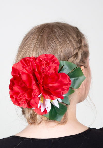 Hiuskukka Red Passion M-Veronica's Flowers-Miss Windy Shop