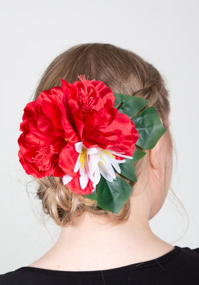 Hiuskukka Red Passion M-Veronica's Flowers-Miss Windy Shop