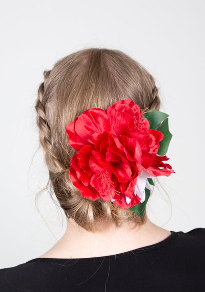 Hiuskukka Red Passion M-Veronica's Flowers-Miss Windy Shop
