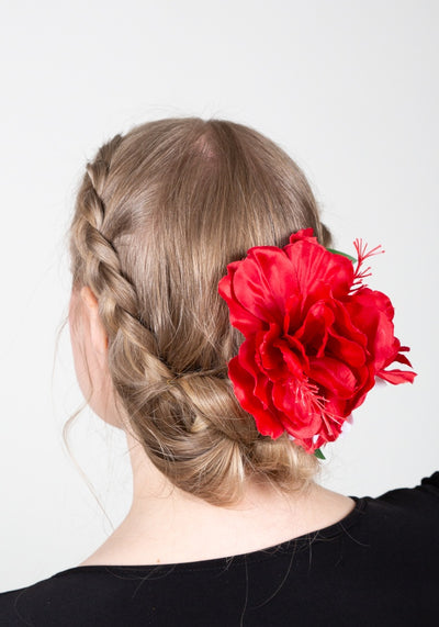 Hiuskukka Red Passion M-Veronica's Flowers-Miss Windy Shop