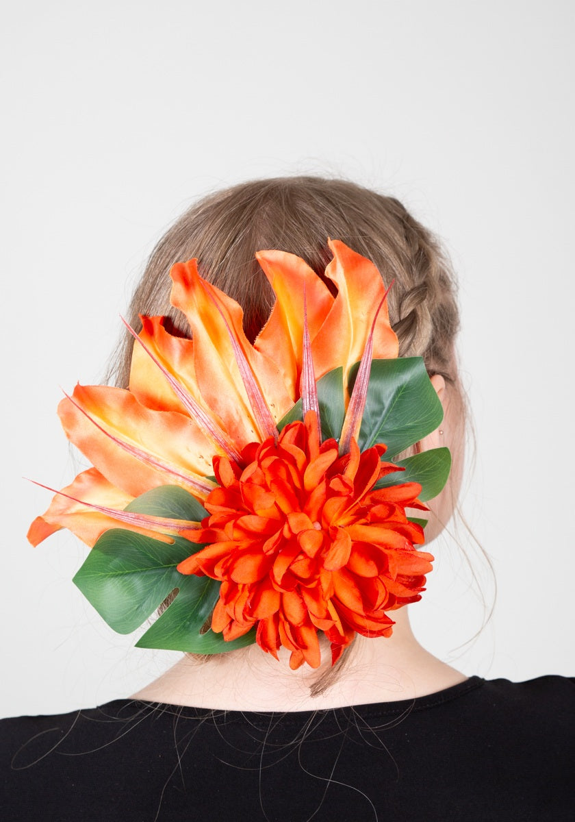 Hiuskukka Autumn Delight XL-Veronica's Flowers-Miss Windy Shop