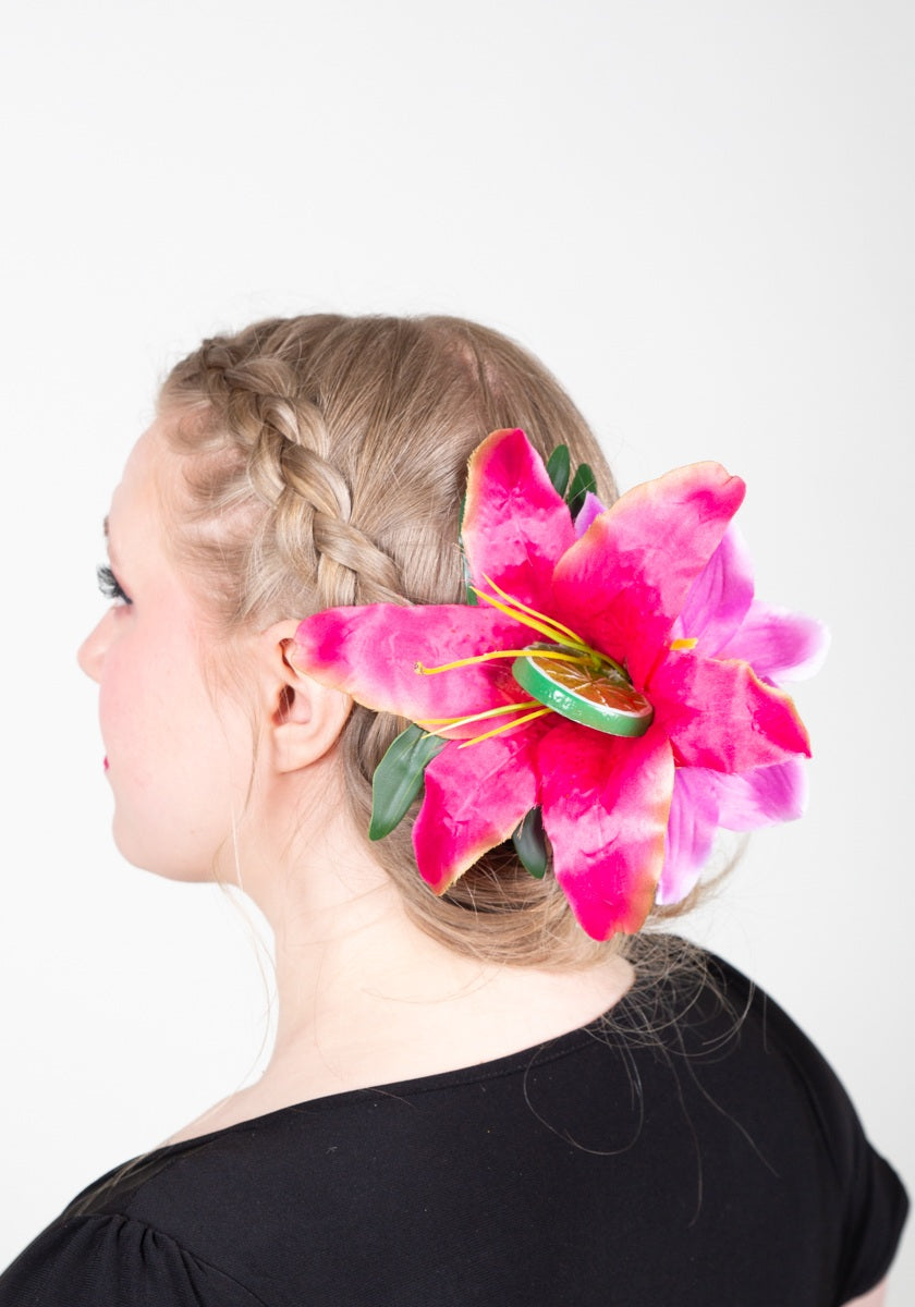 Hiuskukka Lime Twist L-Veronica's Flowers-Miss Windy Shop