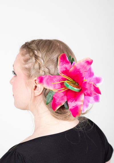 Hiuskukka Lime Twist L-Veronica's Flowers-Miss Windy Shop