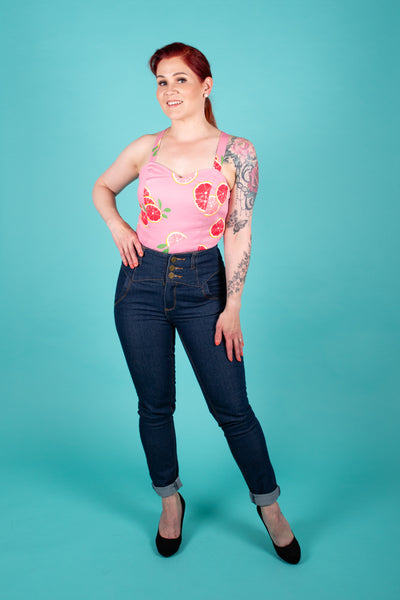 Mahina Grapefruit Top-Collectif-Miss Windy Shop