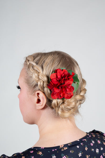 Hiuskukka Cute Red S-Veronica's Flowers-Miss Windy Shop