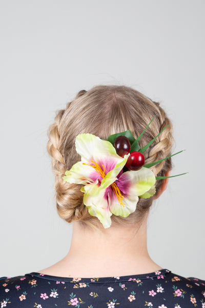Hiuskukka Cherry Blast M-Veronica's Flowers-Miss Windy Shop