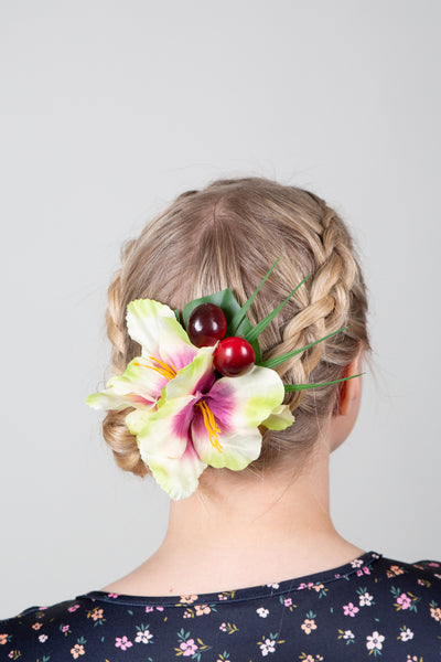 Hiuskukka Cherry Blast M-Veronica's Flowers-Miss Windy Shop