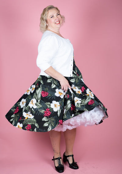 Tahiti Black Kellomekko-Hell Bunny-Miss Windy Shop