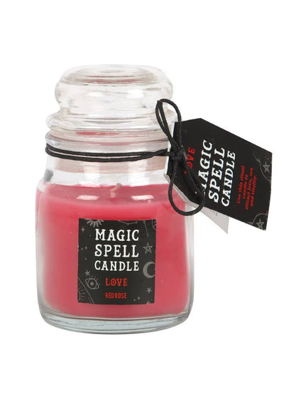 Magic Spell Red Rose Tuoksukynttilä-Something Different-Miss Windy Shop