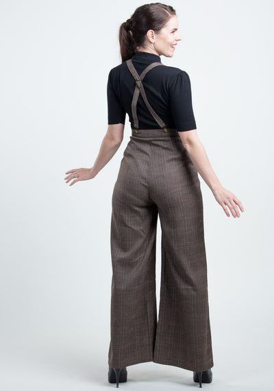Glinda Librarian Check Housut-Collectif-Miss Windy Shop