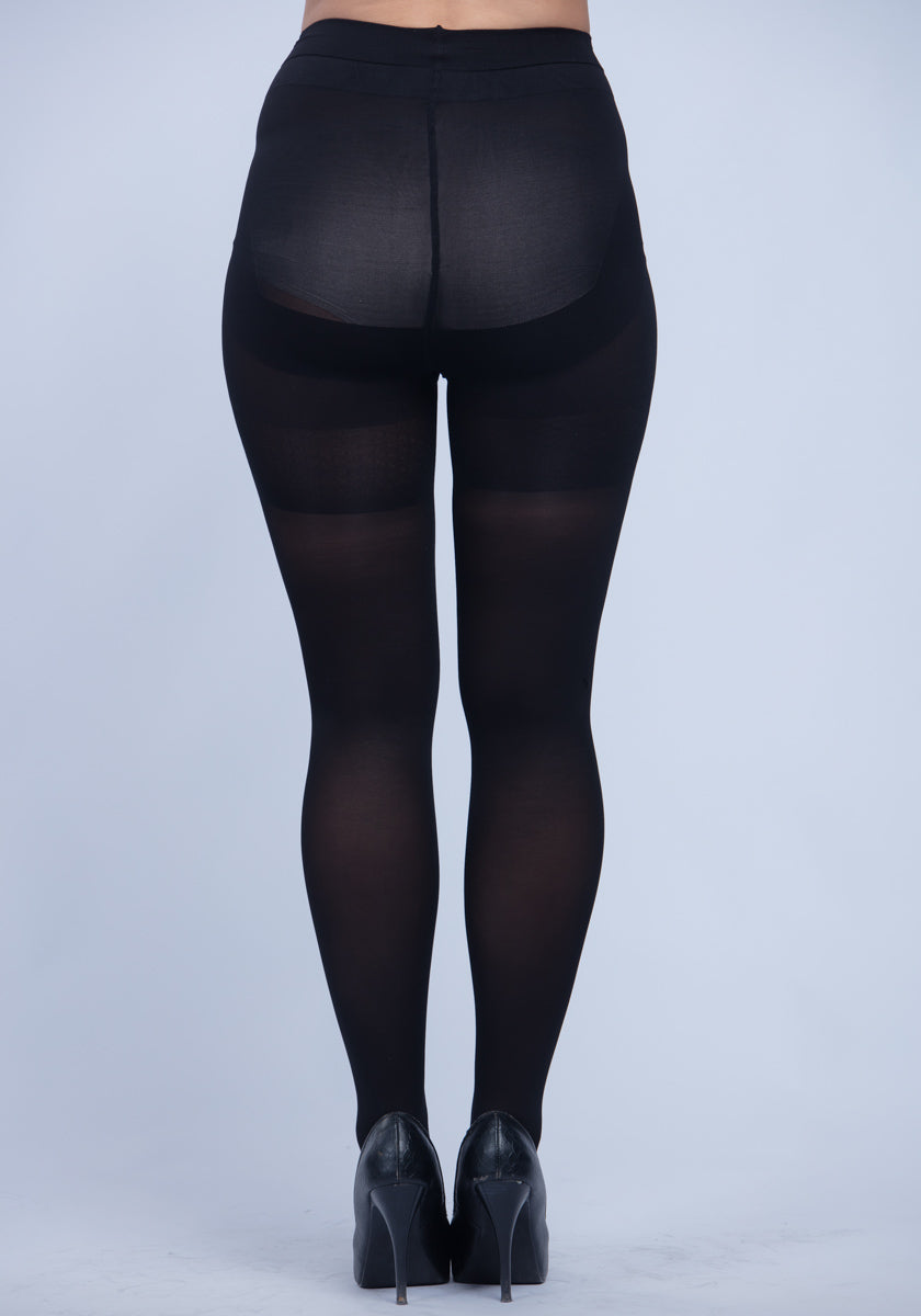 60 Denier Black Muotoilevat Sukkahousut-Pamela Mann-Miss Windy Shop