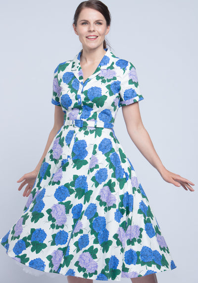 Caterina White Hortensia Vintage Paitamekko-Collectif-Miss Windy Shop