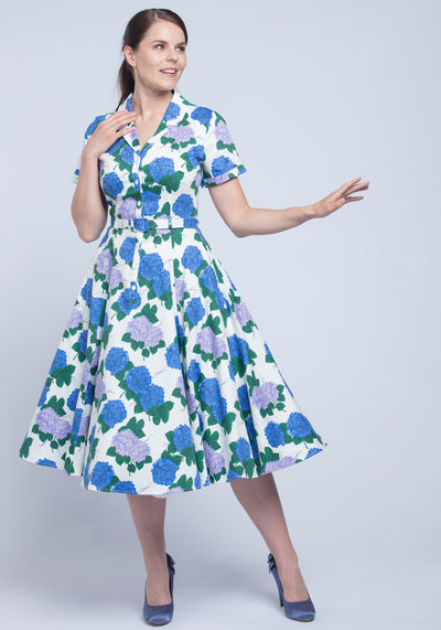 Caterina White Hortensia Vintage Paitamekko-Collectif-Miss Windy Shop