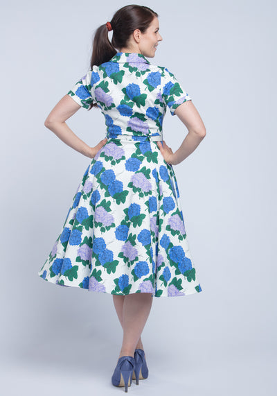 Caterina White Hortensia Vintage Paitamekko-Collectif-Miss Windy Shop