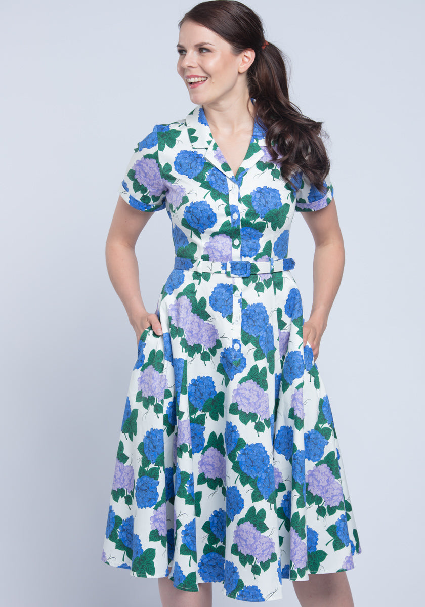 Caterina White Hortensia Vintage Paitamekko-Collectif-Miss Windy Shop