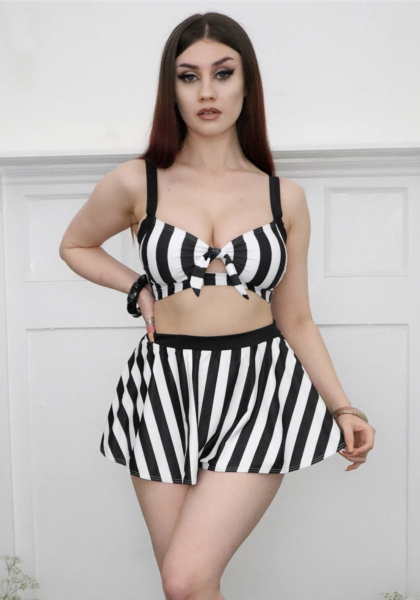 Beetle Stripe Knot Bikini Alaosa-Collectif-Miss Windy Shop