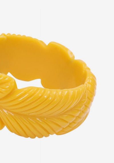 Carrie Yellow Leaves Bangle Rannekoru-Collectif-Miss Windy Shop