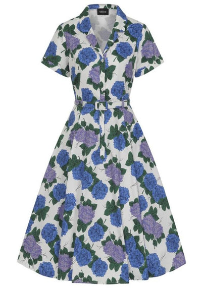 Caterina White Hortensia Vintage Paitamekko-Collectif-Miss Windy Shop