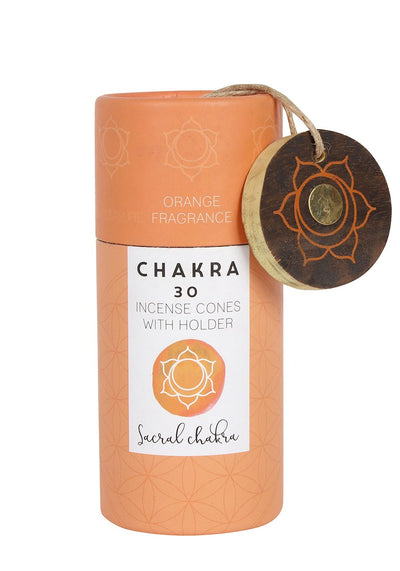 Orange Sacral Chakra Suitsukekartiot-Something Different-Miss Windy Shop