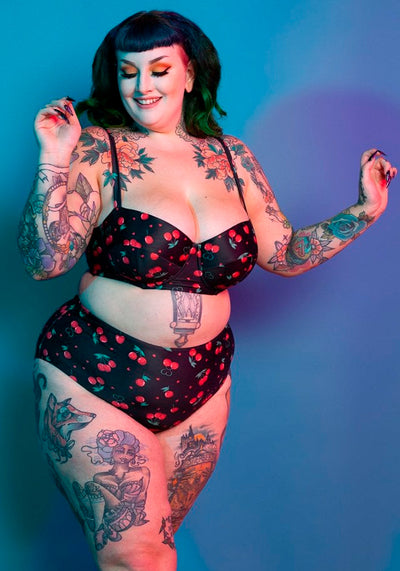 Cherry Love Balcony Bikinit-Collectif-Miss Windy Shop