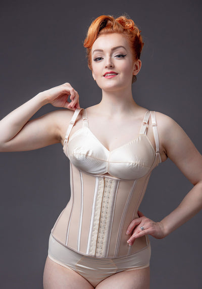 Nude Underbust With Straps Korsetti-Corset Story-Miss Windy Shop