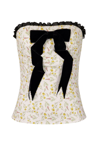 Orla Field Floral Bodice Toppi-Collectif-Miss Windy Shop